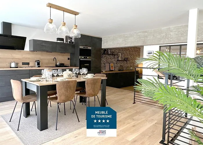 Appartement Atelier Louis&cie - Classé 4 étoiles - 5 à 6 Pers *